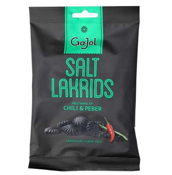 Ga-Jol Salz-Lakritz Chili & Pfeffer (140g)