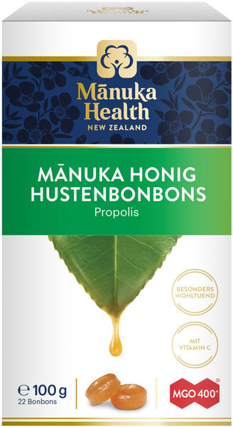 Manuka Health MGO 400+ Lutschbonbons mit Manuka-Honig & Propolis (100g)
