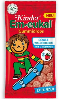 Soldan Em-eukal Kinder Coole Walderdbeere Gummibonbons (75g)
