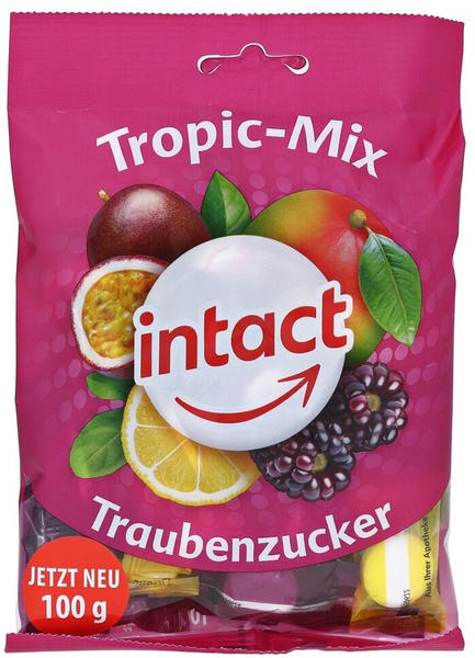 Intact Traubenzucker Tropic-Mix Bonbons (100g)
