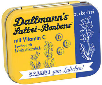 Dallmanns Salbei-Bonbons zuckerfrei Dose (46g)