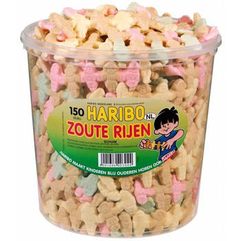 Haribo Zoute Rijen 150er