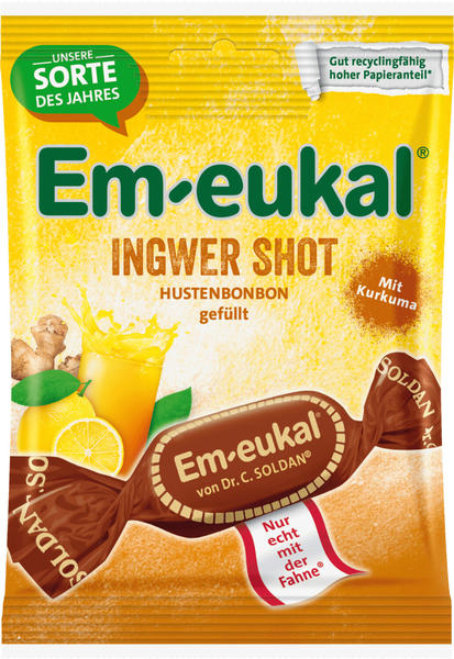 Em-Eukal Bonbon Ingwer Shot (75g)