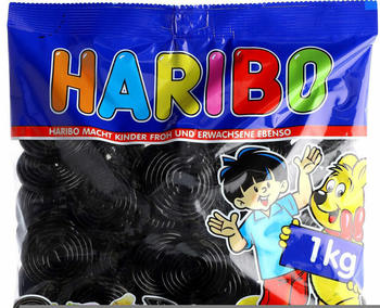 Haribo Lakritz Schnecken Tüte (1 kg)
