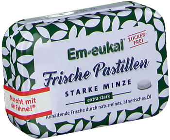 Em-Eukal Frische Pastillen Starke Minze Zuckerfrei (20 g)