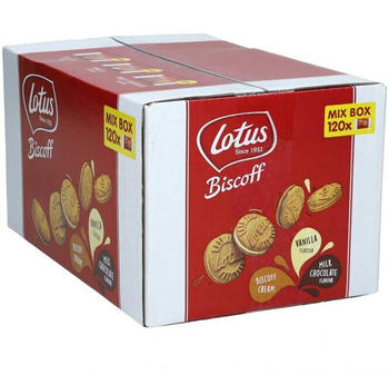 Lotus Bakeries Biscoff Doppelkeks Mix Box (120er)