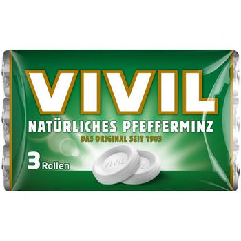 Vivil Natürliches Pfefferminz (3 Rollen)