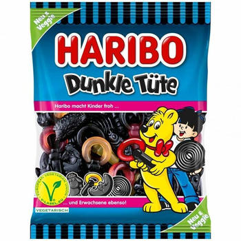 Haribo Dunkle Tüte (175g)