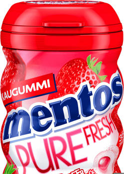 Mentos Pure Fresh Erdbeere Kaugummi-Dragees zuckerfrei (1 Dose)
