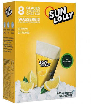Sun Lolly Wassereis Zitrone (8er)