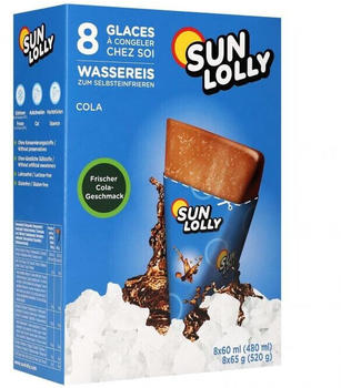 Sun Lolly Wassereis Cola (8er)