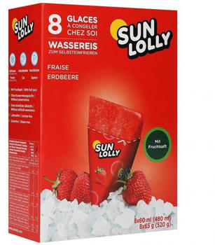 Sun Lolly Wassereis Erdbeere (8er)