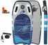 F2 Inflatable Body Board Air 3,7 mit Leash, blau (3.7)