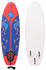 vidaXL Surfboard red/blue