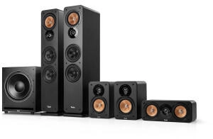 Teufel Ultima 40 Mk4 Surround Power Edition 5.1-Set schwarz