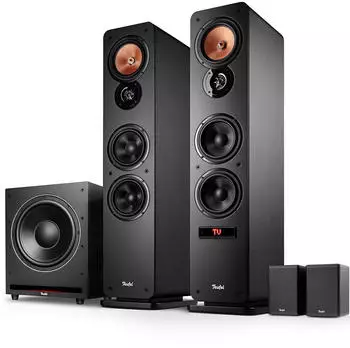 Teufel ULTIMA 40 AKTIV 3 Club Edition Surround 4.1-Set Schwarz