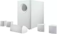 Canton 03435, Canton Movie 95 Heimkinosystem mit aktivem Subwoofer wei&szlig;