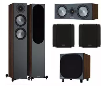 Monitor Audio Bronze 6G Cinema 200 Dunkle Walnuss
