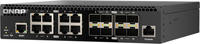 QNAP QSW-M3216R-8S8T - Switch - managed - 8 x 100/1000/2.5G/5G/10GBase-T + 8 x 1
