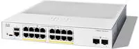 CISCO Catalyst 1300 16-Port Switch / PoE+ with 240W power budget / 2 x 1G SFP Uplinks