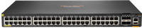 Hewlett Packard Enterprise HPE Aruba 6200F 48G Class4 PoE 4SFP+ 370W Switch - Switch