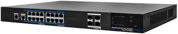 ABUS 16-Port Gigabit PoE Switch (ITAC10120)