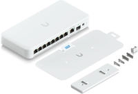 UBIQUITI UniFiSwitch Flex Desktop 2.5G Smart Switch, 8xRJ-45 SFP+, PoE PD