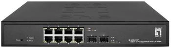 Level One Hilbert 10-Port Gigabit PoE Smart Lite Switch - 8 PoE Ausg&auml;nge - 2 x Gigabit SFP (GES-2110P)