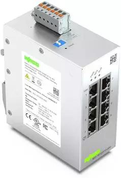Wago Lean-Managed-Switch, 8 Ports 1000Base-T (852-1812/010-000)