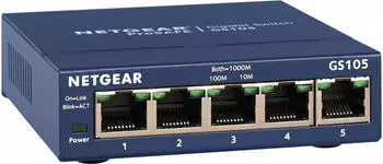 Netgear 5-Port Gigabit Switch (GS105)