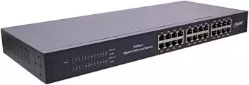 InLine Gigabit Netzwerk Switch 24-Port, 1GBit/s, 19", lüfterlos (32324O)