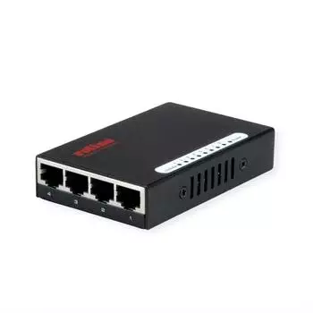 Roline Pocket Gigabit Ethernet Switch, 8 Ports, schwarz (21.14.3530)