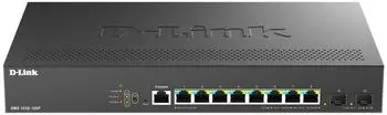 D-Link DMS-1250-10SP/E Switch 8-Port 2,5G Ethernet PoE Rack (DMS-1250-10SP/E)