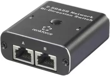 Renkforce RF-EW-700 Netzwerk Switch RJ45 2-Port 5GBit/s USB-Stromversorgung (RF-6736628)