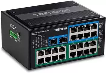 TRENDnet TI-PG262 Industrie Gigabit PoE+ Switch, 26-Port, DIN-Rail (TI-PG262)