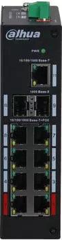 Dahua PFS3211-8GT-120-V2 Unmanaged Desktop-Switch 11-Port, 8x PoE (NNHDAH0007)
