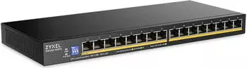 Zyxel GS1100-16EPS 16-Port Gigabit Unmanaged Switch, 135W PoE (GS1100-16EPS-EU0101F)