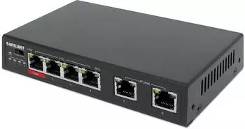 Intellinet 6-Port Fast-Ethernet (10/100) PoE++-Switch (561686)