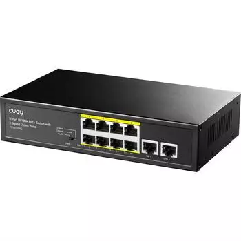 Cudy FS1010PG 10-Port Fast Ethernet Switch PoE+ (FS1010PG)