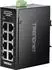 TRENDnet TI-ELC80 Industrieller Mini-Switch Fast Ethernet 8-Port DIN-Rail (TI-ELC80)
