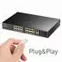 Cudy FS1018PS1 Switch 16-Port Fast Ethernet PoE+ SFP Rack (FS1018PS1)