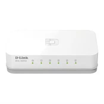 D-Link DES-1005C/E 5-Port Fast Ethernet Switch, unmanaged, Desktop (DES-1005C/E)
