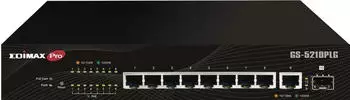 Edimax GS-5210PLG Switch 10x GbE PoE+ (1x SFP) (GS-5210PLG)