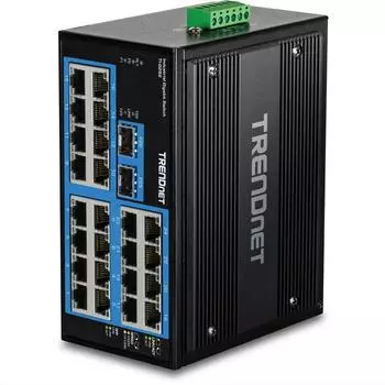 TRENDnet TI-G262 DIN-Rail Switch 26-Port Gigabit Ethernet PoE+ (TI-G262)