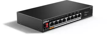 Dahua SF1008LP 8-Port Unmanaged Desktop Switch, 4x PoE, 100Mbps (SF1008LP)