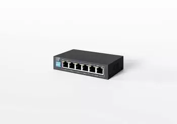 Extralink Unmanaged L2 Switch Fast Ethernet (10/100) PoE 6-Port (EX.14831)