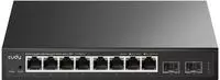 Cudy Switch GS108ES2 - 8 Ports - 8x GE (10/100/1000) - 2x SFP (GS108ES2)