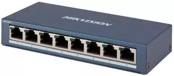 Hikvision DS-3E0508-E(B) Netzwerk-Switch unmanaged L2 8-Port Gigabit Ethernet (DS-3E0508-E(B))