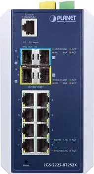 Planet IGS-5225-8T2S2X Switch Managed L3 Gigabit Ethernet (IGS-5225-8T2S2X)
