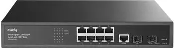 Cudy GS2008S2 Managed L2 Switch 8x Gigabit Ethernet, 2x SFP (GS2008S2)